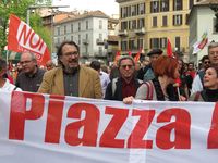 Milano - Occupy piazza Affari.
			