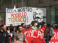 Milano - Occupy piazza Affari.
			