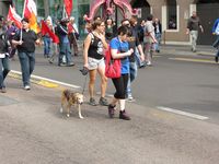Milano - Occupy piazza Affari.
			