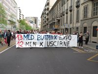 Milano - Occupy piazza Affari.
			