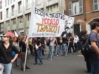 Milano - Occupy piazza Affari.
			