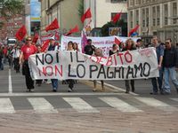 Milano - Occupy piazza Affari.
			