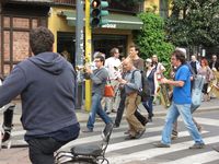 Milano - Occupy piazza Affari.
			