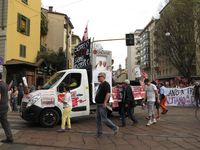 Milano - Occupy piazza Affari.
			
