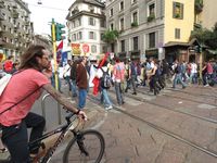 Milano - Occupy piazza Affari.
			