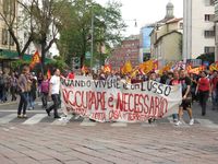 Milano - Occupy piazza Affari.
			