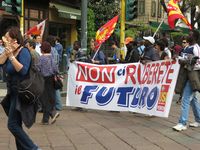 Milano - Occupy piazza Affari.
			