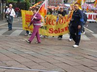 Milano - Occupy piazza Affari.
			