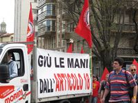 Milano - Occupy piazza Affari.
			