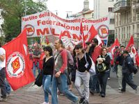 Milano - Occupy piazza Affari.
			