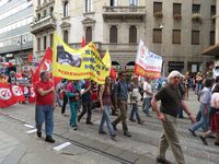 Milano - Occupy piazza Affari.
			