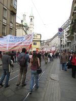 Milano - Occupy piazza Affari.
			