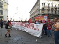 Milano - Occupy piazza Affari.
			