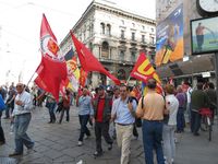 Milano - Occupy piazza Affari.
			