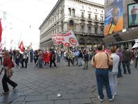 Milano - Occupy piazza Affari.
			