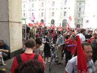 Milano - Occupy piazza Affari.
			
