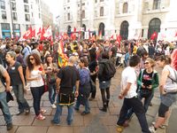 Milano - Occupy piazza Affari.
			