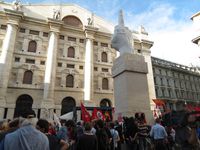 Milano - Occupy piazza Affari.
			