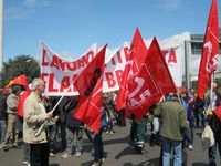 Vimercate - Sciopero e manifestazione della CGIL