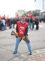 Vimercate - Sciopero e manifestazione della CGIL
