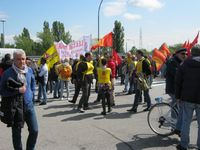 Vimercate - Sciopero e manifestazione della CGIL
