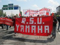 Vimercate - Sciopero e manifestazione della CGIL