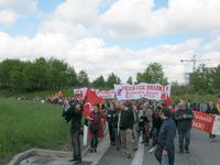 Vimercate - Sciopero e manifestazione della CGIL