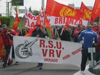 Vimercate - Sciopero e manifestazione della CGIL