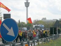 Vimercate - Sciopero e manifestazione della CGIL