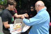 Roma - Manifestazione della FDS