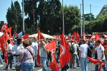 Roma - Manifestazione della FDS