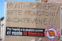 Roma - Manifestazione della FDS