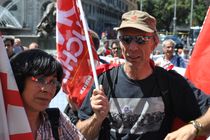Roma - Manifestazione della FDS