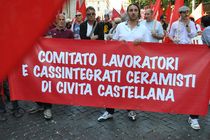 Roma - Manifestazione della FDS