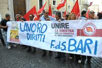 Roma - Manifestazione della FDS