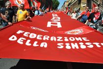 Roma - Manifestazione della FDS