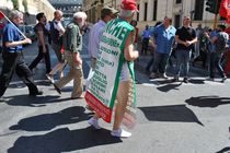 Roma - Manifestazione della FDS