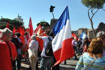 Roma - Manifestazione della FDS