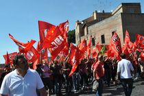 Roma - Manifestazione della FDS