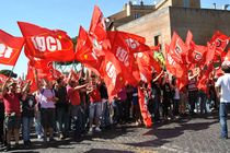 Roma - Manifestazione della FDS