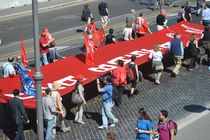 Roma - Manifestazione della FDS