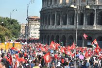 Roma - Manifestazione della FDS