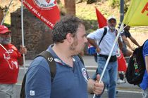 Roma - Manifestazione della FDS