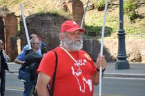 Roma - Manifestazione della FDS