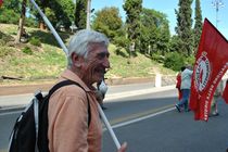 Roma - Manifestazione della FDS
