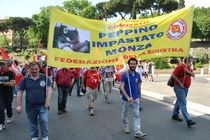 Roma - Manifestazione della FDS