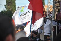 Roma - Manifestazione della FDS