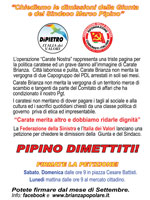 Carate Brianza - Incontro IDV - FDS su tangenti e PGT
