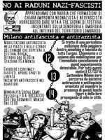 Como/Cant&ugrave; - Manifestazioni antifasciste