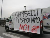 Monza - Corteo per il diritto ad abitare